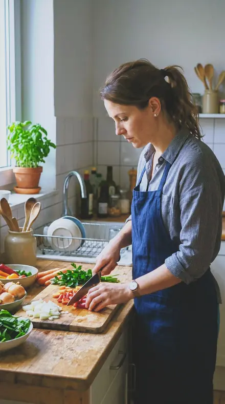 Graded with Wedding and Family Card: Next morning: the stove, handheld, forgiving